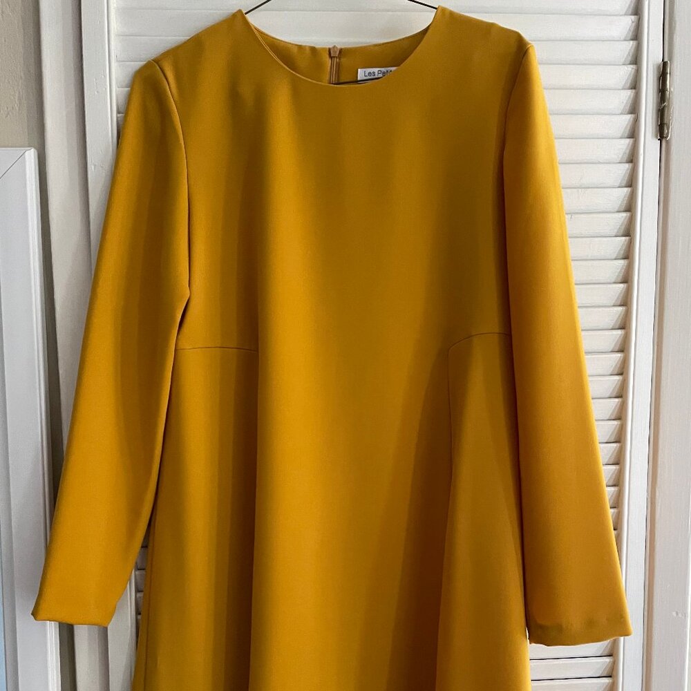 Yellow 60s Mini Dress
